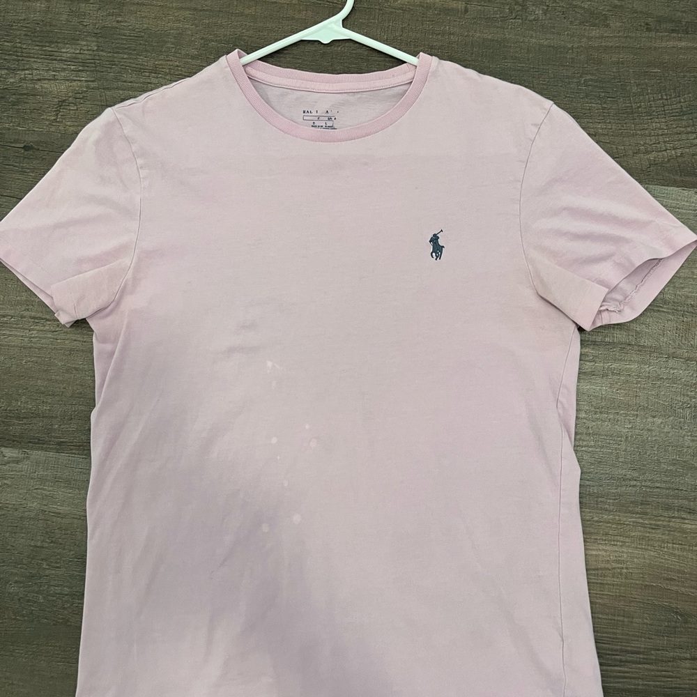 Polo by Ralph Lauren Men's Light Pink Tee
